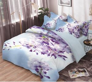 3 részes Purple Breeze 3D-s ágyneműhuzat