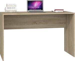 MALAX 2x2 számítógépes íróasztal polcokkal sonoma tölgy