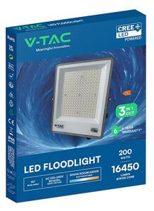 V-TAC CREE SMD LED reflektor 200W, állítható színhőmérséklettel - SKU 240706
