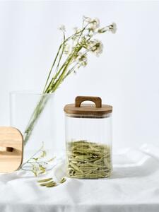 Sinsay - Bordázott élelmiszeres üveg fedéllel - clear