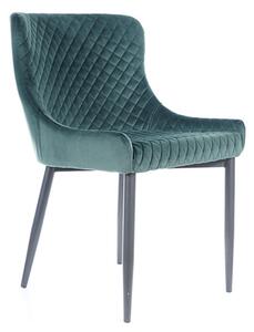 SI Dafne Velvet szék - zöld