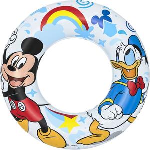Úszógumi Bestway® 91004, Mickey&Friends, gyerek, felfújható, vízbe, 56 cm