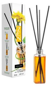 Pálcás aroma diffúzor ZEN YELLOW 50 ml