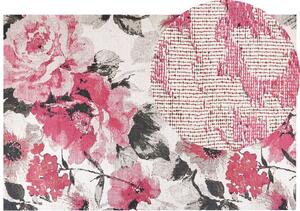Rózsaszín pamutszőnyeg 200 x 300 cm EJAZ
