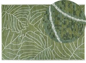 Zöld pamutszőnyeg 200 x 300 cm SARMIN