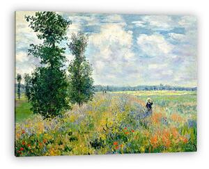 Claude Monet: Pipacsmező Argenteuil-nél (vászonkép)