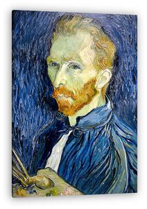Vincent Van Gogh: Önarckép palettával (vászonkép)