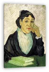 Vincent Van Gogh: Az arles-i nő, Madame Ginoux portréja (vászonkép)