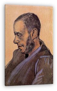 Vincent Van Gogh: Blok könyvkereskedő portréja (vászonkép)