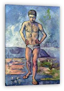 Paul Cézanne: Egy úszó (vászonkép)