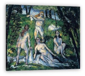 Paul Cézanne: Fürdőzők (vászonkép)
