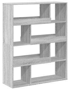 VidaXL Fa Térelválasztó - Sonoma Szürke - 100x33x125,5 cm