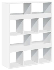VidaXL fehér szerelt fa térelválasztó 100 x 33 x 125,5 cm