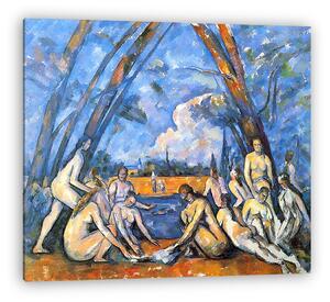 Paul Cézanne: Fürdőzők 2. (vászonkép)