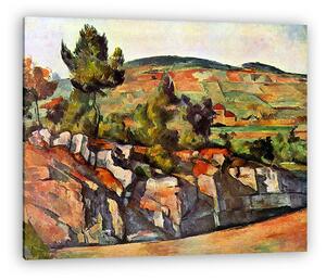 Paul Cézanne: Hegy Provenceban (vászonkép)