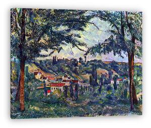 Paul Cézanne: Chateau Noir (vászonkép)