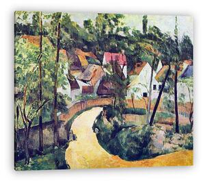 Paul Cézanne: Kanyar (vászonkép)
