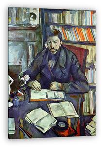 Paul Cézanne: Gustave Geffroy portréja (vászonkép)