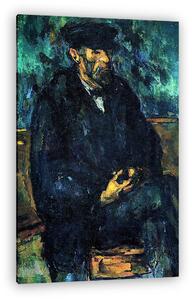 Paul Cézanne: Vallier portréja (vászonkép)