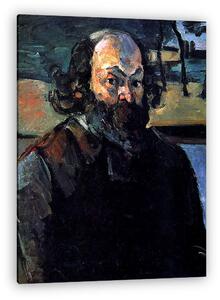 Paul Cézanne: Cézanne önarckép (vászonkép)