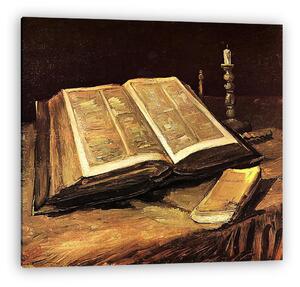 Paul Cézanne: Csendélet Bibliával (vászonkép)