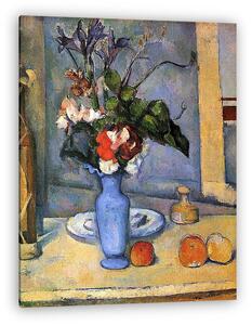 Paul Cézanne: Csendélet kék vázával (vászonkép)