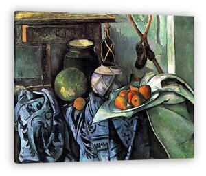 Paul Cézanne: Csendélet padlizsánnal (vászonkép)