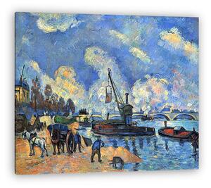 Paul Cézanne: A Szajna Bercynél (vászonkép)
