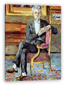 Paul Cézanne: Victor Chocquet ülő portréja (vászonkép)