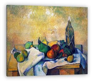 Paul Cézanne: Csendélet rumosüveggel (vászonkép)