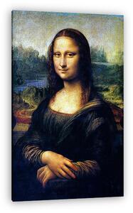Leonardo da Vinci: Mona Lisa, La Gioconda (vászonkép)