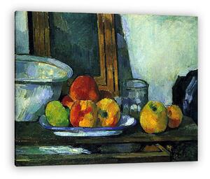 Paul Cézanne: Csendélet nyitott fiókkal (vászonkép)