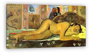 Paul Gauguin: Nevermore (vászonkép)