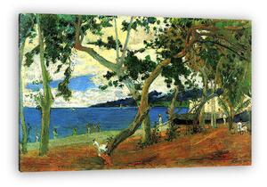 Paul Gauguin: Strandrészlet No.2. (vászonkép)