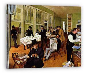 Edgar Degas: Gyapot tőzsde, 1873 (vászonkép)