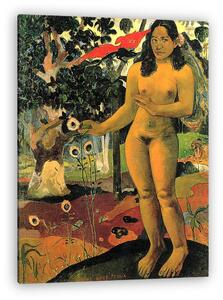 Paul Gauguin: Te Nave Nave Fenua - Elragadó föld (vászonkép)