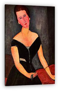 Modigliani: Mrs van Muyden portréja (vászonkép)