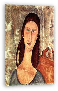 Modigliani: Jeanne Hebuterne portréja (vászonkép)