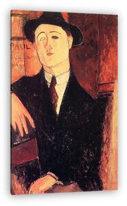 Modigliani: Paul Guillaume portréja (vászonkép)