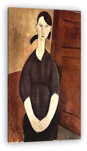 Modigliani: Paulette Jourdain portréja (vászonkép)