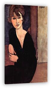Modigliani: Madame Reynouard portréja (vászonkép)