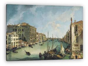 Canaletto: A Grand Canal és a San Vio (vászonkép)