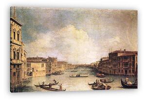 Canaletto: Velence: Grand-Canal (vászonkép)
