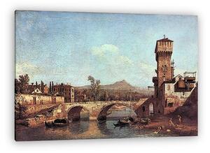 Canaletto: Capriccio Veneto (vászonkép)