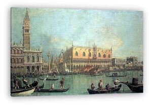 Canaletto: A Dózse-palota (vászonkép)