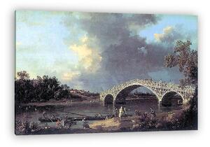 Canaletto: Híd (vászonkép)