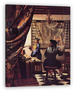 Jan Vermeer: A festészet allegóriája (vászonkép)