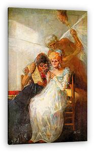 Francisco José de Goya: Múlt és jelen, akkor és most (vászonkép)