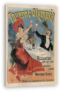 Jules Chéret: Taverne Olympia Restaurant (vászonkép)