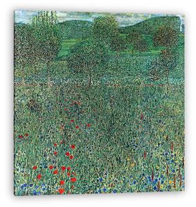 Gustav Klimt: Kert virágokkal, fákkal (vászonkép)